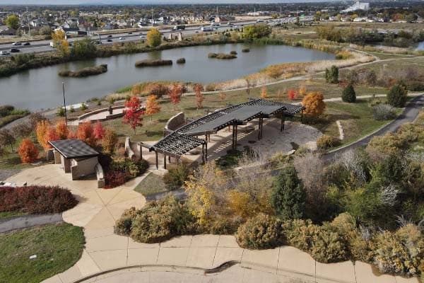 USU Botanical Center gardens in Kaysville, Utah