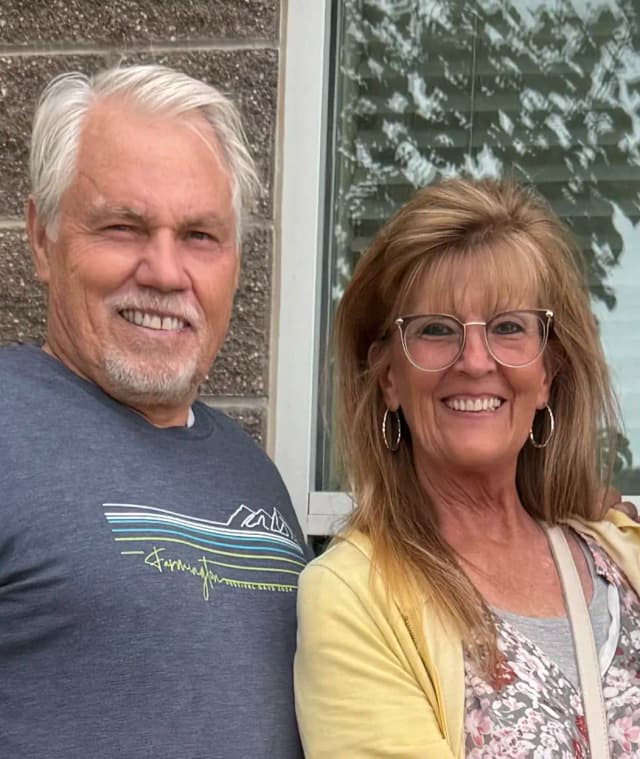 Harv and Nanette Jeppsen, owners of Spring Creek RV Resort